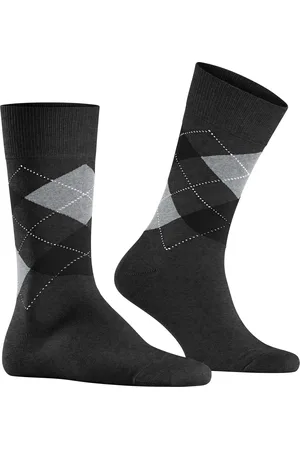 Burlington Herren Socken Baumwolle & Mix Gemustert