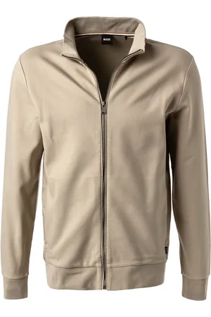 HUGO BOSS Herren Sweatjacke unifarben