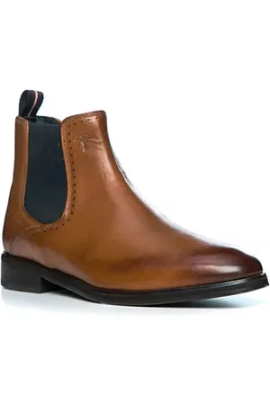JOOP! Herren Chelsea Boots Glanzleder