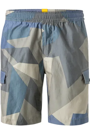 Fire + Ice Herren Shorts gemustert