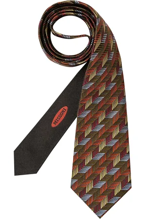 Missoni Herren Krawatte Gemustert