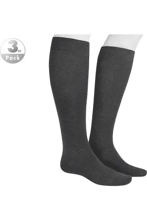Hudson Herren Kniestrümpfe Baumwolle & Mix unifarben