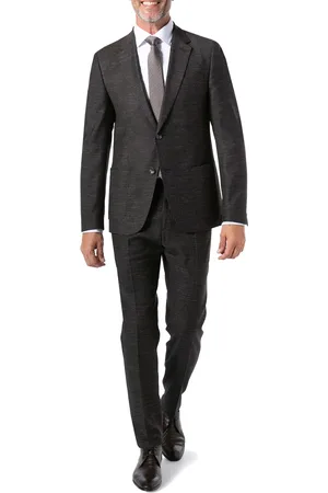 Strellson Herren Anzug meliert Slim Fit