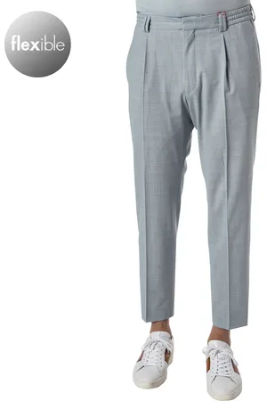 Cinque Herren Hose kariert Slim Fit