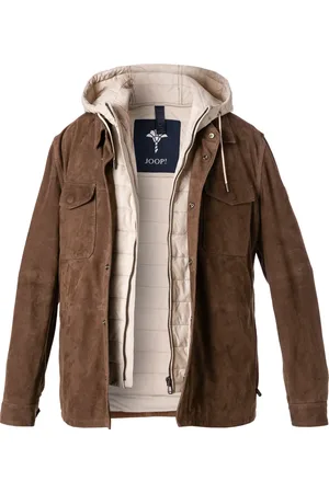 JOOP! Herren Lederjacke unifarben