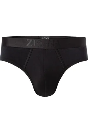 Ermenegildo Zegna Herren Slips Baumwolle & Mix unifarben