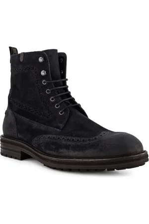 Floris van Bommel Herren Stiefeletten Velours