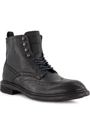 Rosso e Nero Herren Schnürboots Glattleder