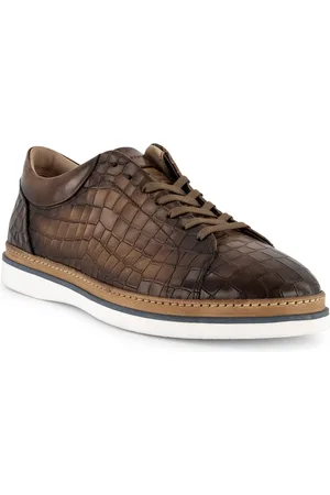 Rosso e Nero Herren Schnürschuhe Leder geprägt