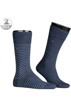 Tommy Hilfiger Herren Socken Baumwolle & Mix Gestreift