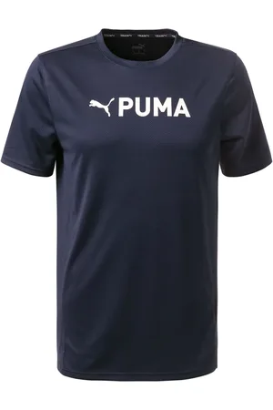 PUMA Herren T-Shirt Mikrofaser/Funktion uni mit Motiv