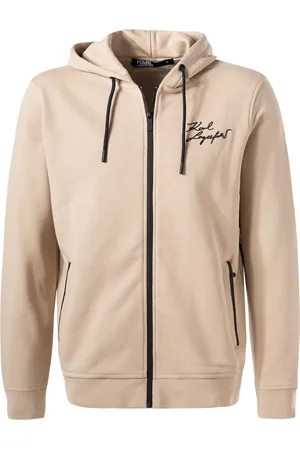 Karl Lagerfeld Herren Sweatjacke unifarben