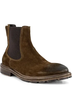 Prime Herren Chelsea Boots Velours