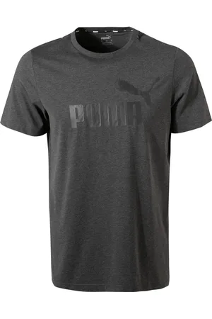 PUMA Herren T-Shirt Baumwolle & Mix uni mit Motiv
