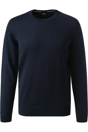 HUGO BOSS Herren Pullover unifarben