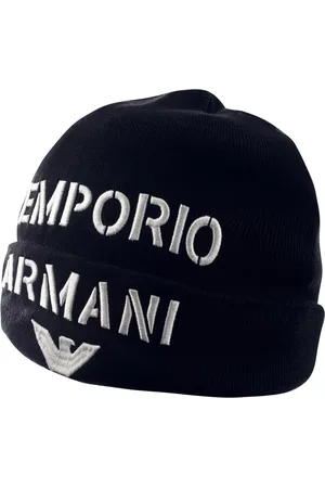 Emporio Armani Herren Mütze Schur-Wolle