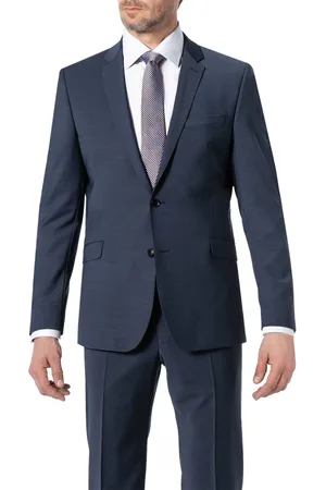 Strellson Herren Sakko meliert Slim Fit