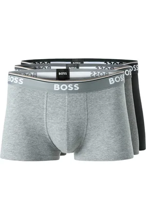 HUGO BOSS Herren Trunks Baumwolle & Mix unifarben