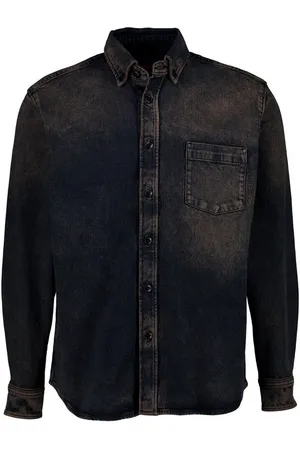HUGO BOSS Herren Overshirt meliert