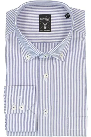 Van Laack Herren Hemd gestreift Comfort Fit