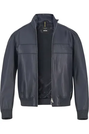 HUGO BOSS Herren Lederjacke