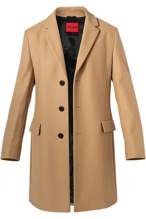 HUGO BOSS Herren Mantel unifarben