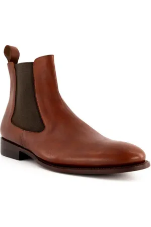 Prime Herren Chelsea Boots Glattleder