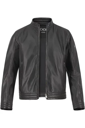 JOOP! Herren Lederjacke unifarben