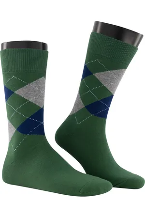 Burlington Herren Socken Baumwolle & Mix Gemustert