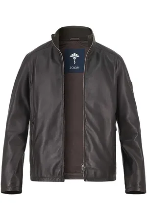 JOOP! Herren Lederjacke unifarben