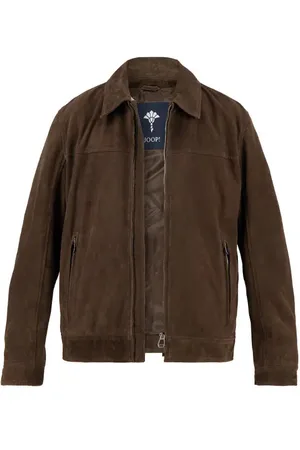 JOOP! Herren Lederjacke unifarben