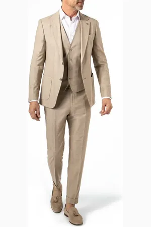 Strellson Herren Anzug meliert Slim Fit