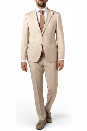 JOOP! Herren Anzug meliert Slim Fit