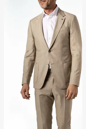 Strellson Herren Sakko meliert Slim Fit