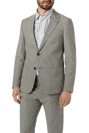 Strellson Herren Sakko meliert Slim Fit