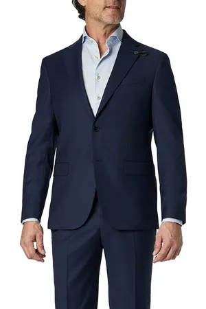 Baldessarini Herren Sakko meliert Slim Fit