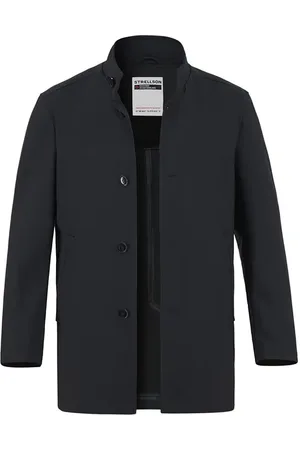 Strellson Herren Mantel unifarben