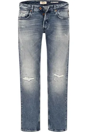 Replay Herren Jeans Straight Fit
