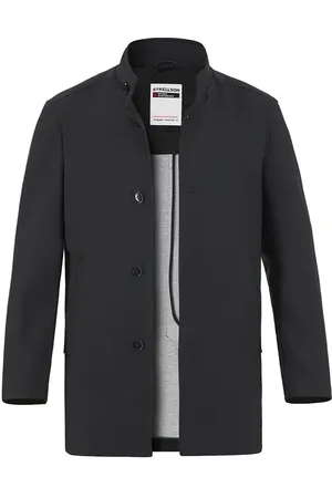 Strellson Herren Mantel unifarben