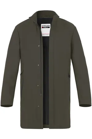 Strellson Herren Mantel unifarben