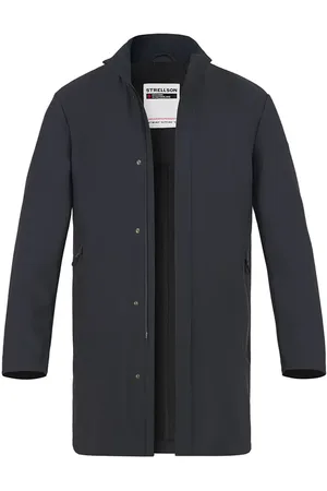 Strellson Herren Mantel unifarben
