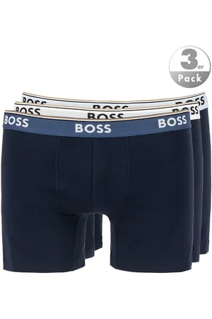 HUGO BOSS Herren Trunks Baumwolle & Mix unifarben