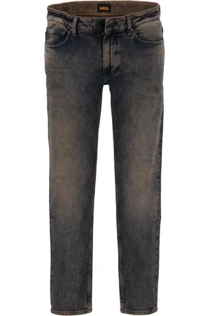 HUGO BOSS Herren Jeans meliert Slim Fit