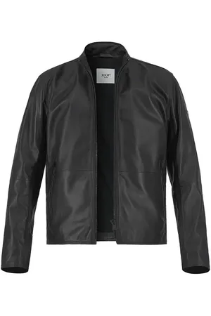 JOOP! Herren Lederjacke unifarben