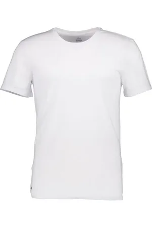 Lacoste Herren T-Shirts Reine Baumwolle unifarben