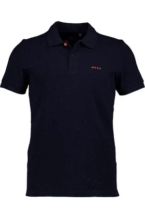 NZA Herren Polo-Shirt meliert
