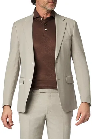 Strellson Herren Sakko meliert Slim Fit