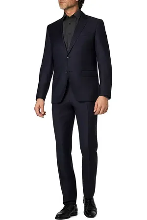 HUGO BOSS Herren Anzug meliert Slim Fit