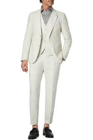 Strellson Herren Anzug meliert Slim Fit