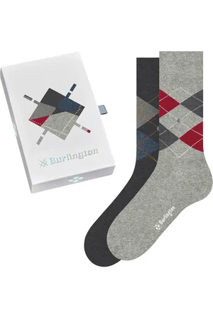 Burlington Herren Socken Baumwolle & Mix Gemustert